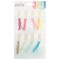 American Crafts Creative Devotion Metal Paper Clips 8/Pkg-Gold W/Faux Suede Tassels